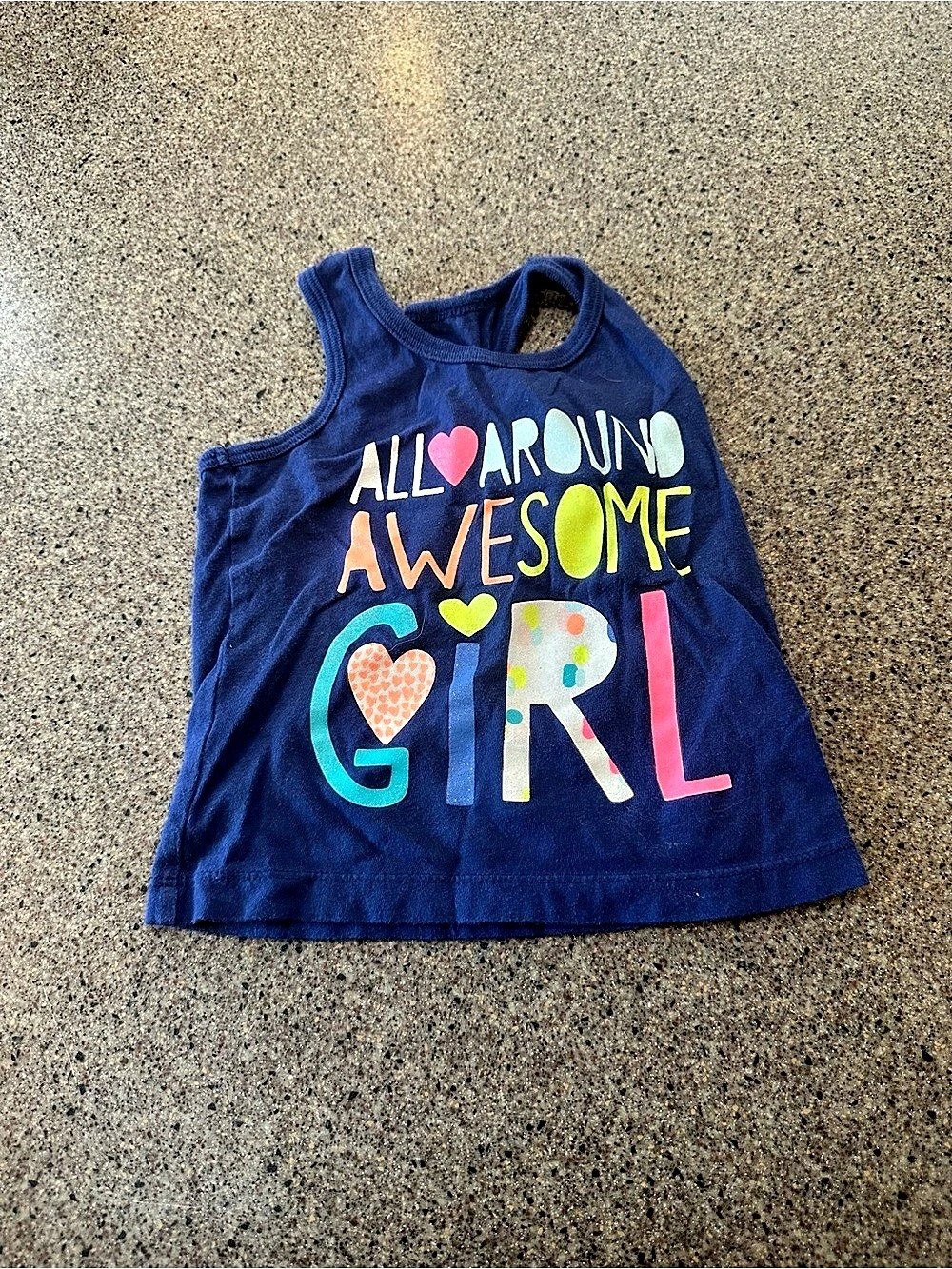 Carter's Girls Tank Top Blue Size 18M